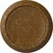 Ekena Millwork Carlsbad Ceiling Medallion (Fits Canopies up to 14 1/4"), 19 1/2"OD x 1 3/4"P, Smokey Topaz Crackle CM19CASTC - alternate 1